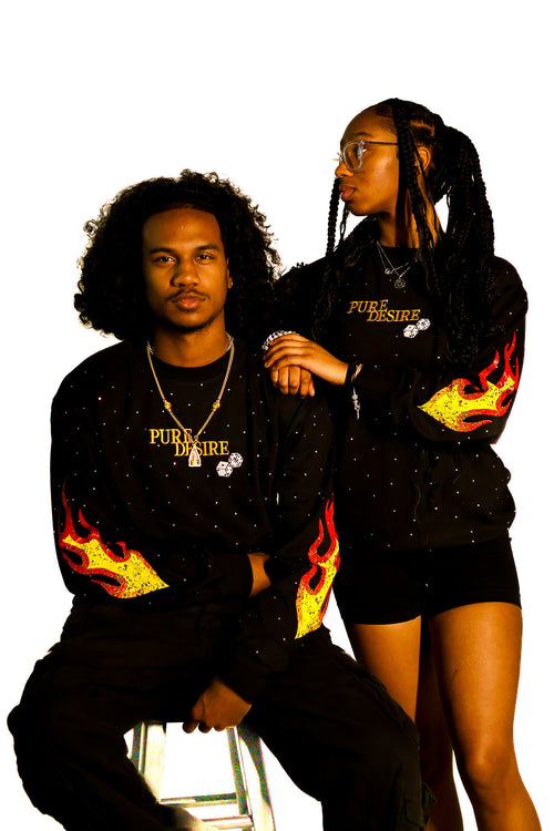 PURE DESIRE – RhineStone Long Sleeve